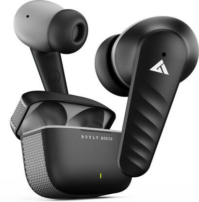 Boult X10 TWS with 45Hrs Playtime, ENC Mic, 40ms Lowest Latency, Fast 