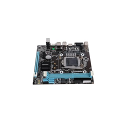 Consistent H-81 Motherboard 4th Gen i3, i5, i7, DDR3 Slots for RAM, with GMA 950 Graphic Card, Motherboard with Sound Card, SATA 2&3, 3Y Warranty