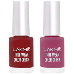 LAKM True Wear Color Crush 236 6ml & LAKM True Wear Color Crush 102 6ml Combo