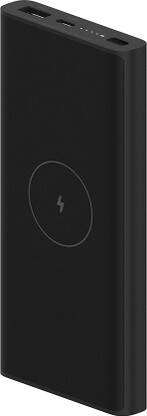 Mi 10000 mAh Wireless Power Bank(Black, Lithium Polymer, for Mobile)