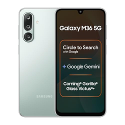 Samsung Galaxy M36 5G (Serene Green, 6 GB RAM, 128 GB Storage)| Circle