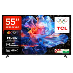 TCL 139 CM (55 INCHES) METALLIC BEZEL LESS SERIES 4K ULTRA HD SMART LE
