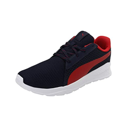 Puma Unisex-Adult Hampton Peacoat-High Risk Red Sneaker - 11 UK (38678703)
