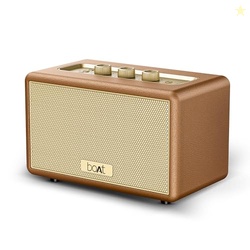 Stone Opus, 80W Signature Sound, 12HRS Battery, Multilink Connectivity, Built-in Subwoofer, Premium Design, TWS, Bluetooth Speaker, Wireless Speaker, Portable Speaker (Caramel Brown)