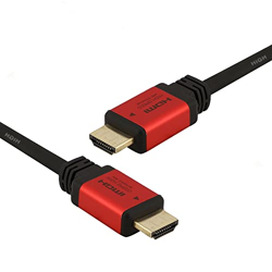 C&E 15 FT(4.5M) High Speed Ultra 4K HDMI Cable with Ethernet Red (15 Feet/4.5 Meters) Supports 4Kx2K@60HZ, 18 Gbps - 24 AWG - 3D / ARC/CEC/HDCP 2.2 / CL3 - Xbox PS4 PC HDTV