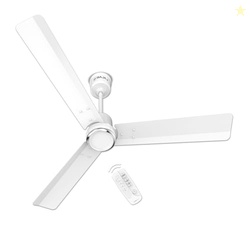 Bajaj Classico Sleek Plus 1200MM (48") BLDC Ceiling Fans For Home | BEE 5 Star Rated Energy Efficient Ceiling Fan | High Energy Density Motor | RF Remote | 2-Yr Warranty Base White