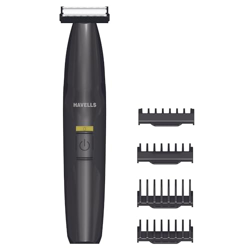 Havells ST8000 Trimmer plus, 5 in 1 rechargeable Dual-Blade Shaver cum Trimmer with 4 Trimming Combs