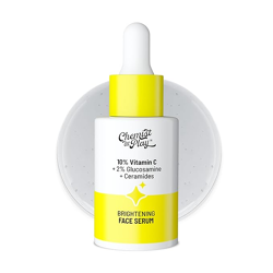 Chemist At Play 10% Vitamin C Face Serum |Brightens & Gives Glow |Fades Dark Spots |Treats Hyperpigmentation| Balances Melanin Production | Ethyl Ascorbic Acid & Glucosamine | For All Skin Types 30ml