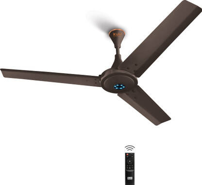 KUHL PRIMA A6 Decorative Power Saving|Saves upto 65% Electricity with 2 Year Warranty BLDC Motor with Remote 1200 mm Ceiling Fan(5 Star | White | Pack of 1)