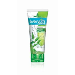 Everyuth Naturals Purifying Neem Face Wash|Antibacterial Neem & Tea Tree Oil|Hydrated, Clear & Healthy Skin|Paraben free|100% Soap Free|Oily, Dry, Normal, Combination & Sensitive Skin -150 g