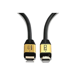 C&E 1.5ft(0.4M) High Speed Ultra 4K HDMI Cable with Ethernet Gold (1.5 Feet/0.4 Meters) Supports 4Kx2K@60HZ, 18 Gbps - 24 AWG - 3D / ARC/CEC/HDCP 2.2 / CL3 - Xbox PS4 PC HDTV (2 Pack)