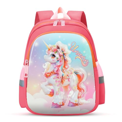Storite Magical Unicorn Small Backpack for Kids Girls Stylish Durable Water-Resistant Backpack Shoulder School Bags Great for Birthdays Gifts