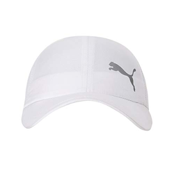 Puma Unisex-Adult Cap (2379301_White-Cat_Free Size)