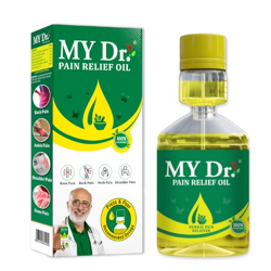 My Dr. Pain Relief Oil  Ayurvedic Oil for Joint, Knee, Back, Neck, Shoulder, Ankle, Elbow, hip & Muscle Pain | Fast & Long-Lasting Relief from Arthritis, Sciatica, Stiffness & Chronic Pain | Non-Sticky & No Massage Required | Enriched with 9 Herbs | Easy-to-Use Press & Pour Pack | 30ml Pack of 1