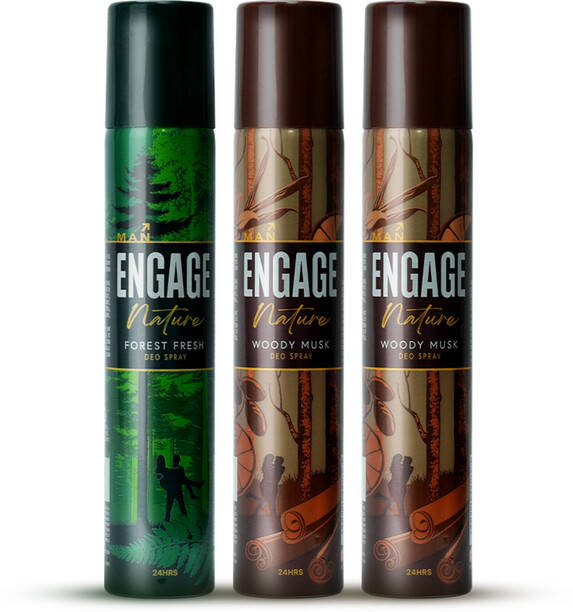 Engage Gift Set Moments Unisex Perfume, Long Lasting Fr...