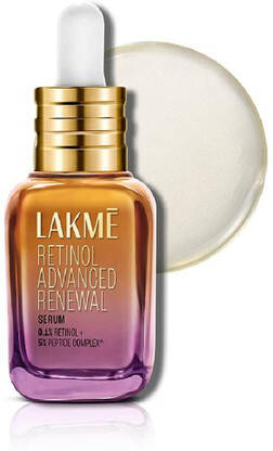 Lakm Retinol Advanced Renewal Serum 0.1% Retinol + 5% Peptide Complex(15 ml)