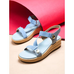 Mast & Harbour Women Open Toe Comfort Heel Sandals