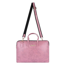Bagsy Malone Unisex Laptop Bag MacBook INoteBook ITablet Laptop Upto 16 Inch | Handbags with Briefcase Handle & Crossbody Strap