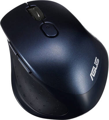 ASUS MW203 / Multi-Device (3 Device), Ergonomic, Silent Clicks, Adj. Upto 2400 dpi Wireless Ambidextrous Optical Mouse with Bluetooth(Blue)