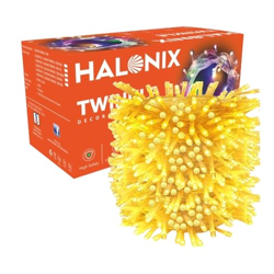 Halonix Twinkle 32 Feet Yellow 46 LED Decorative Light | Diwali Lights for Decoration for Home | Fairy Light | Festival Light | Curtain Light for Decoration | String Light for Diwali | Pack of 1