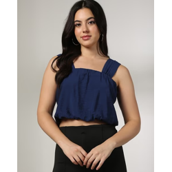 MISS PLAYERS Women Relaxed Fit Crop Top