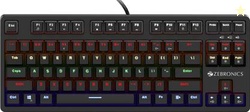 ZEBRONICS Zeb-Max V2 Wired USB Standard Gaming Keyboard Compatible with Desktop, Laptop, Mac , with gaming mode ,multimedia_keys,Zeb-Max V2 Wired USB Gaming(Black)
