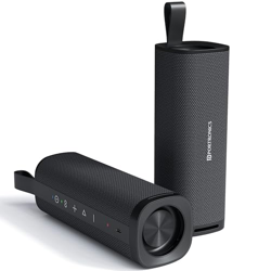 Portronics Fynix 30W HD Sound Portable Bluetooth Speaker with Dual Passive Radiator, 360 Surround Sound, Upto 6 Hours, Handsfree Calling, TWS Pairing, Bluetooth 5.3V, Type C Charging(Black)