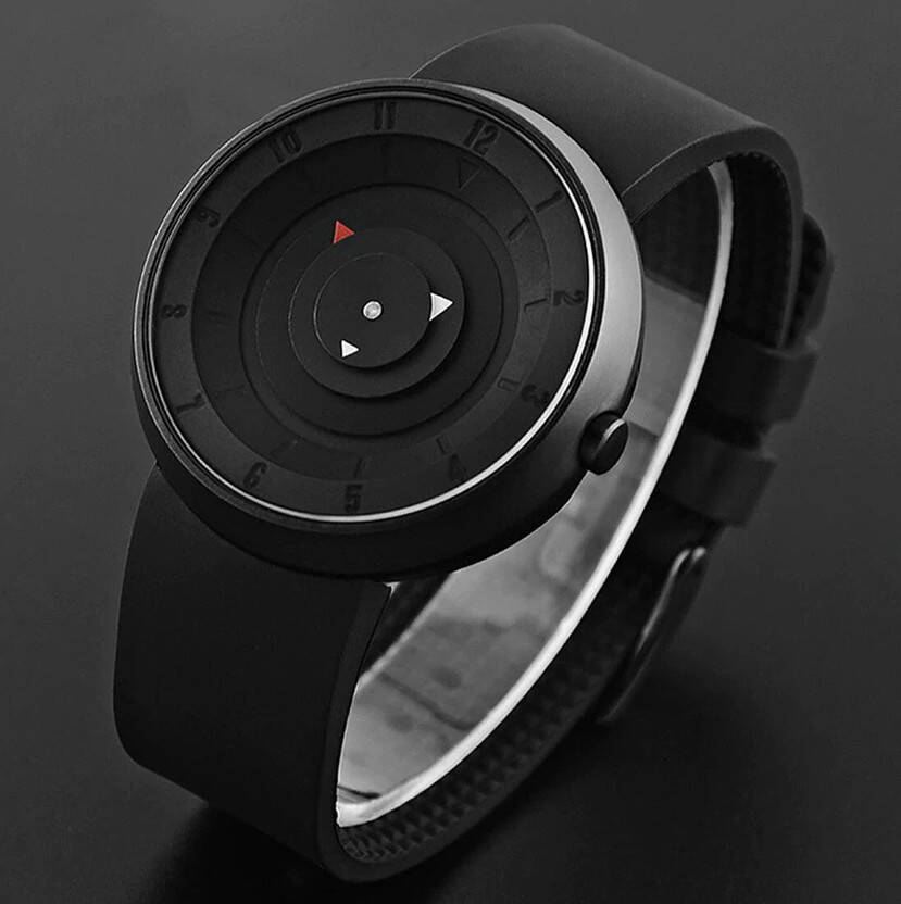MIRSHO Arrow Boys Mens Black Wrist Watch For Boys Analog Watch - For Men Arrow Blk