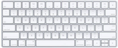 Apple Magic Keyboard MK2A3HN/A Bluetooth Laptop Keyboard(White)
