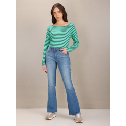 U.S. Polo Assn. Women U S Polo Assn Women Green Striped T-shirt