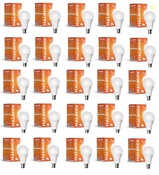 Halonix 9W B22 LED Cool White Bulb, Pack of 25
