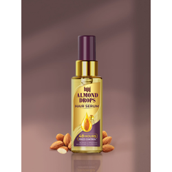 BAJAJ CONSUMER CARE Almond Drops Frizz Control Vitamin E Hair Serum with Oil - 100ml