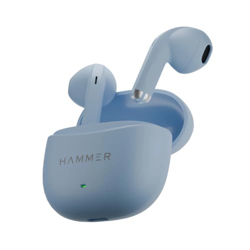 HAMMER New Launch Ultra Pods TWS Wireless Bluetooth Ear buds, Inbuilt Mic, 100H Standby Time, Earbuds with 30H Playtime, USB Type-C,13mm Dynamic Drivers, IPX5 Water Resistant Bluetooth Earphones(Blue)