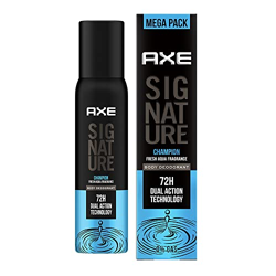 AXE Signature Champion Long Lasting No Gas Body Perfume For Men 200 Ml
