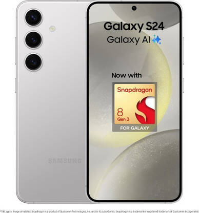 Samsung Galaxy S24 5G Snapdragon (Marble Gray, 128 GB)(8 GB RAM)