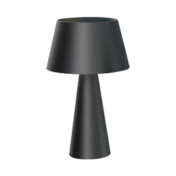 HAVELLS Plastic Solar Table Lamp (LED OPTISAVER 0.5WIP44 Solar Table LAMP), Black