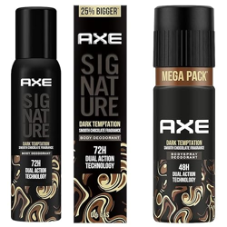 AXE Dark Temptation Long Lasting Deodorant Bodyspray For Men 215 ml & 