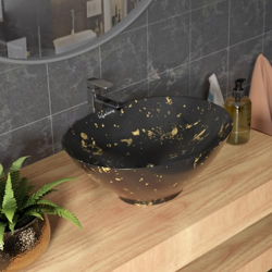 Lifelong Wash Basin for Bathroom - Tabletop Washbasin - Ceramic Glossy