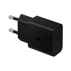 Samsung Original Travel Adapter (15W, Black)