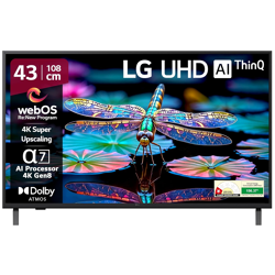 LG 108 cm (43 inches) UA82 Series 4K Ultra HD Smart webOS LED TV 43UA8