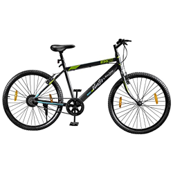 Lifelong Chaze by Milind Soman 26 T Rigid Road Cycle | Ideal for:Unisex Adults (15 Years+)|Frame Size: 18 Inches| Ideal Height : 5'6 |85% Assembled (Czbc2601, Matte Black)