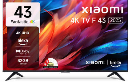 XIAOMI by Mi F Series 108 cm (43 inch) Ultra HD (4K) LED Smart Fire TV