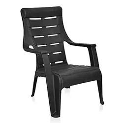 Nilkamal Plastic Leisure Chair for Living room with Arm | 3 Year Warra