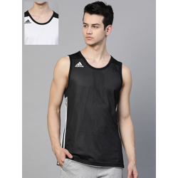 ADIDAS Originals Men Black & White 3G Spee Reversible Solid Basketball