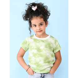 NUSYL Girls Tie and Dye Cotton T-shirt