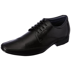Bata Men's Lace-up Formal Shoes - Black (8 UK) (8216022)