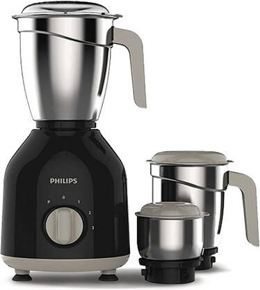 PHILIPS by Phlips Daily Collection 750 W Mixer Grinder(HL7756/01 | 3 J
