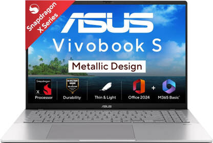 ASUS Vivobook S16 OLED (2025) with Backlit Keyboard, Metal Body*, Qual