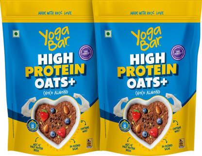 YOGABAR HIGH PROTEIN OATS 1.7KG CHOCO ALMOND|PROTEIN SNACK|BREAKFAST C