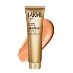 LAKM Powerplay Mousse Foundation Mini, Matte Finish, Full Coverage, Li